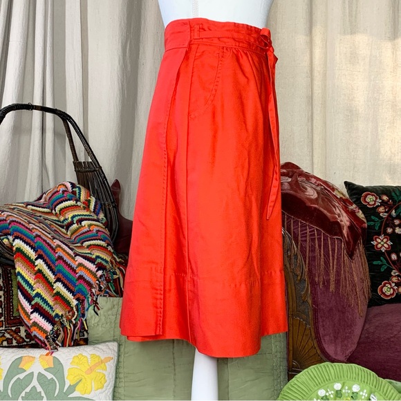 70s Sears Wrap Skirt - Picture 2 of 8